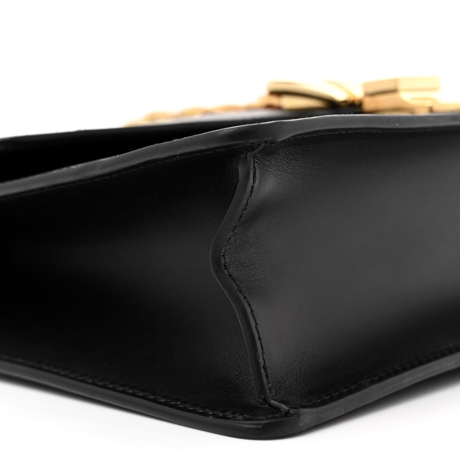 Gucci Calfskin Small Sylvie Shoulder Bag Black 9 of 13