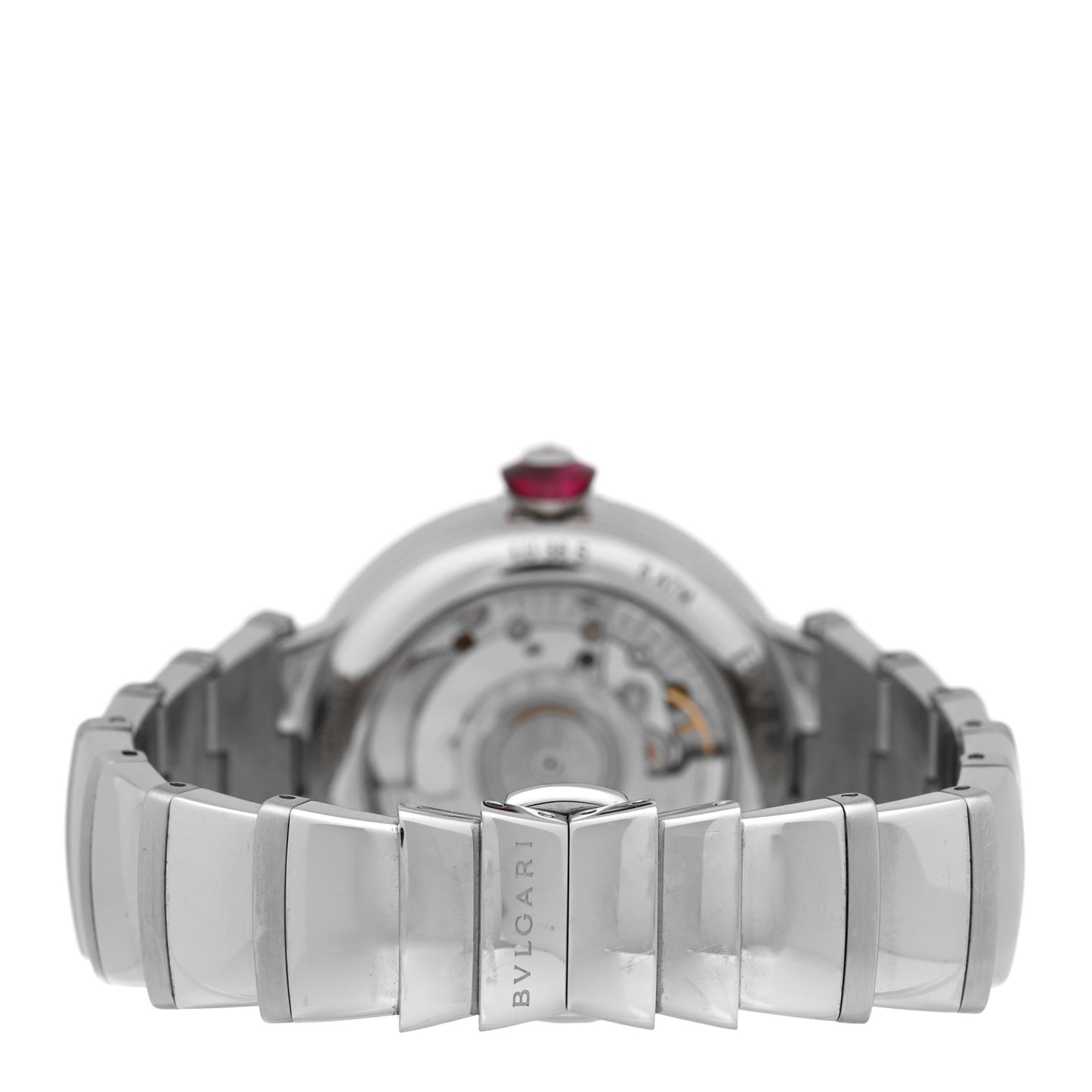 Stainless Steel Diamond 36mm Lucea Automatic Watch Silver