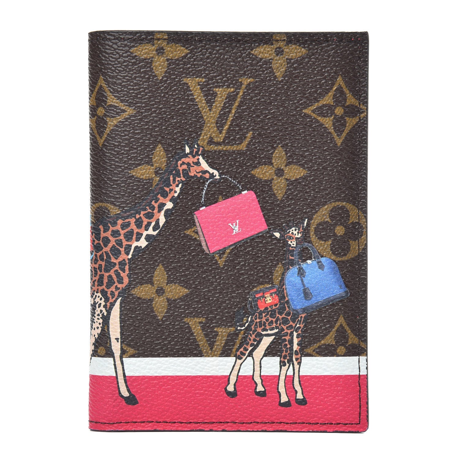 Louis Vuitton Monogram 2017 Christmas Animation Passport Cover 1 of 7