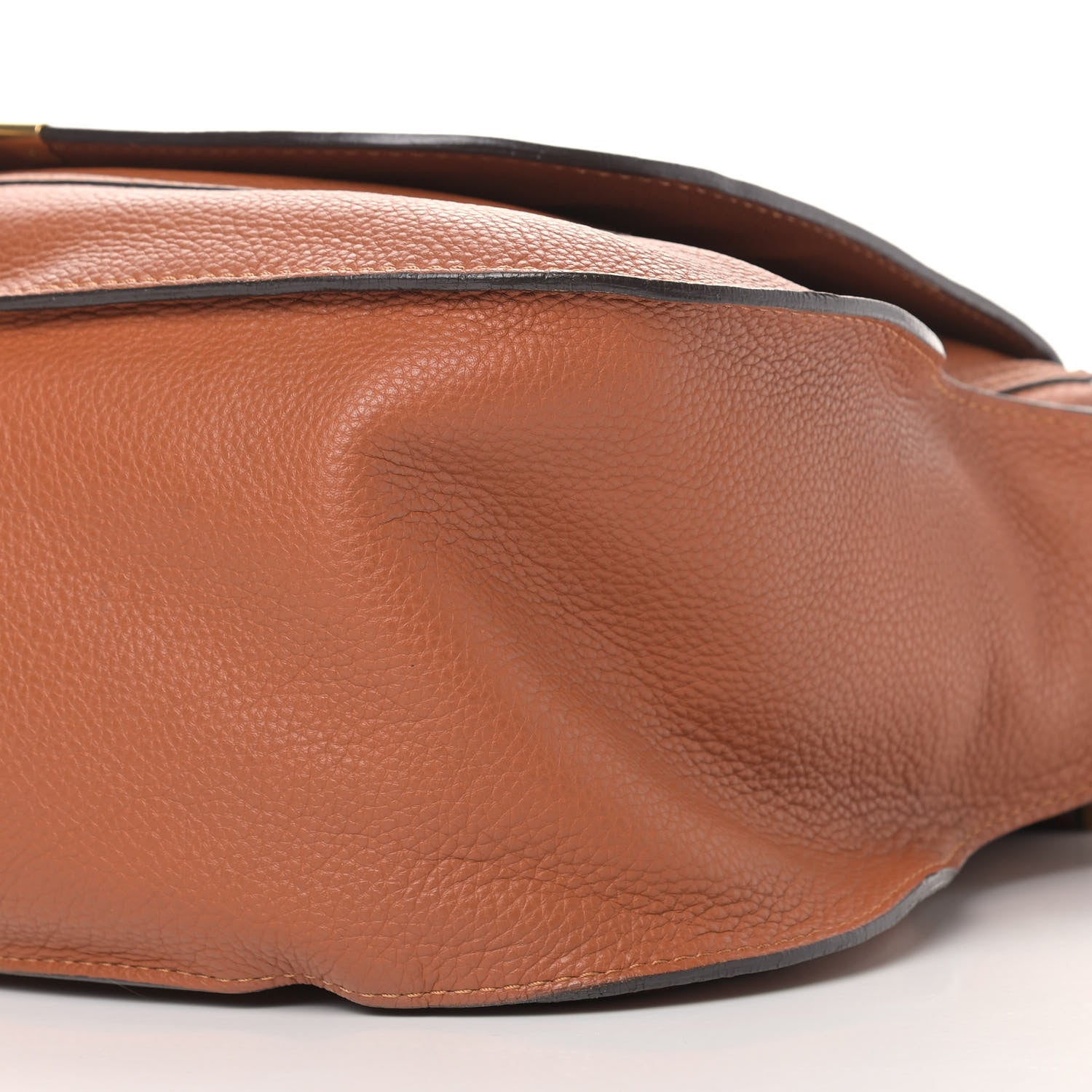 Chloe Calfskin Large Marcie Satchel Tan 9 of 9