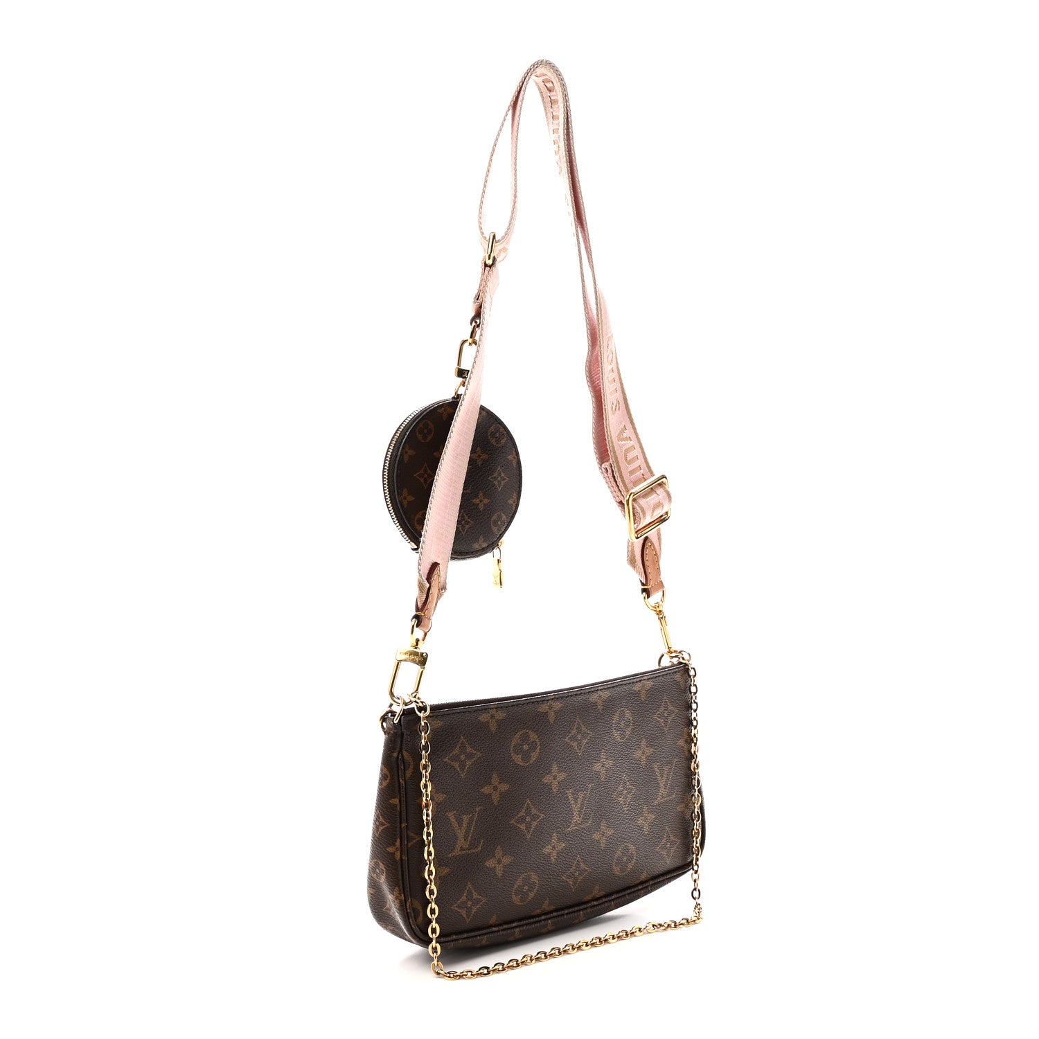 Louis Vuitton Monogram Multi Pochette Accessories Rose Clair 3 of 11