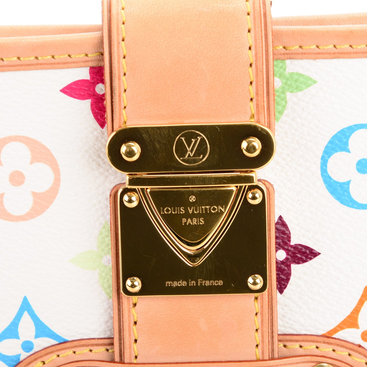 Monogram Multicolor Shirley White