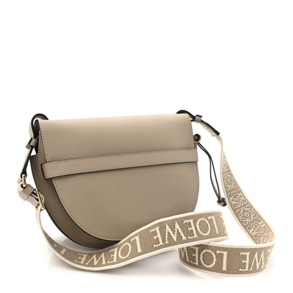 Loewe Soft Calfskin Jacquard Small Gate Crossbody Bag Sand 3 of 11