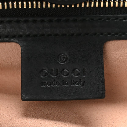 Gucci Soft GG Supreme Monogram Bees Small Crossbody Tote Beige Oro Black 5 of 9