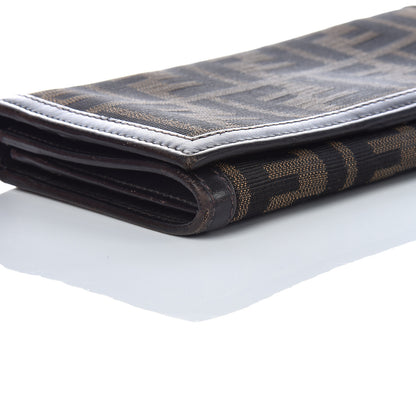 Fendi Zucca Continental Wallet Tobacco 15 of 17
