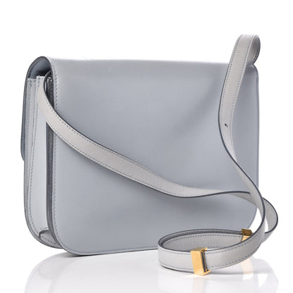 Celine Box Calfskin Medium Classic Box Flap Bag Sky 4 of 8