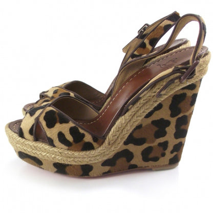 Christian Louboutin Tigresse 140 Espadrille Wedges 39 2 of 6