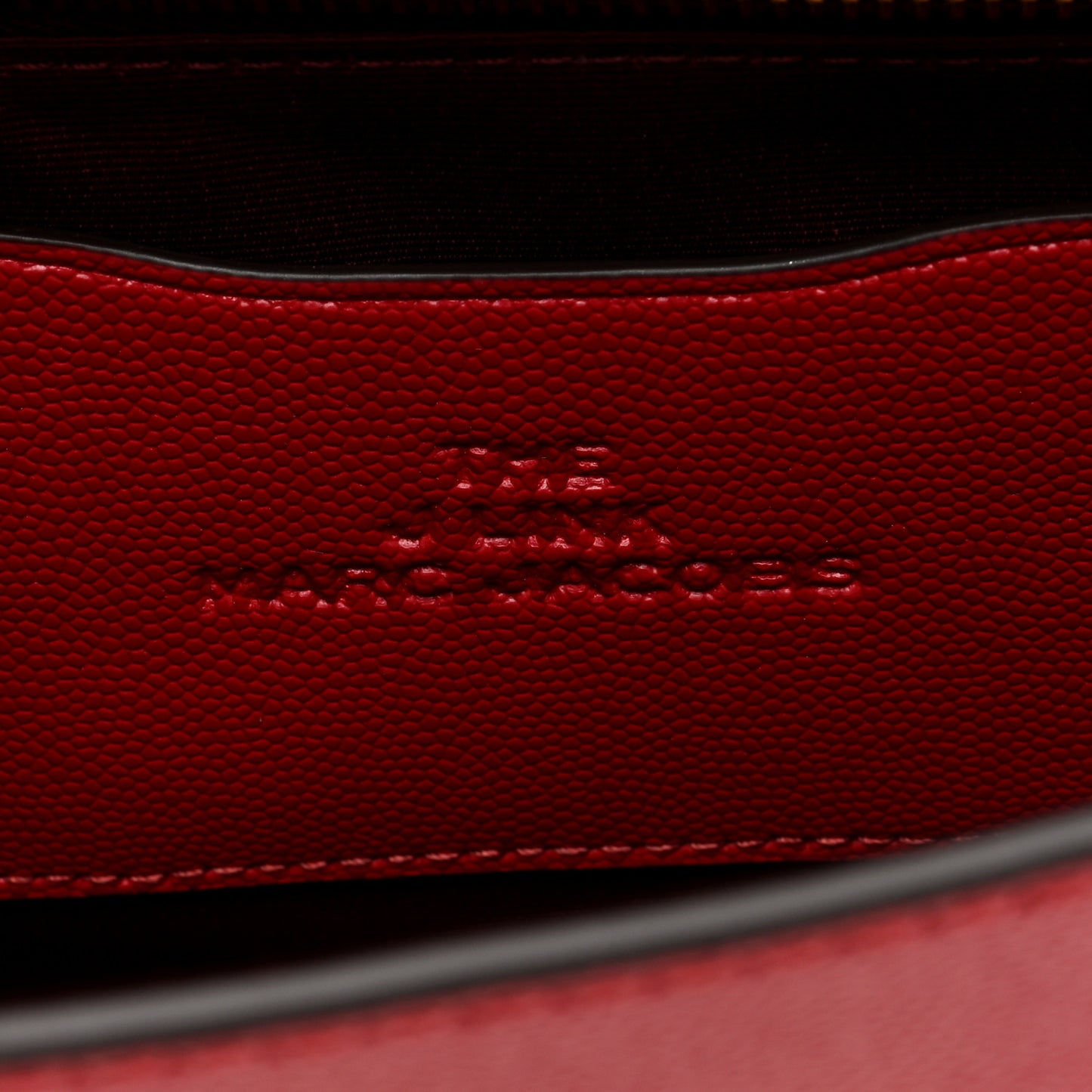 Textured Calfskin The J Link Shoulder Bag Red Multicolor