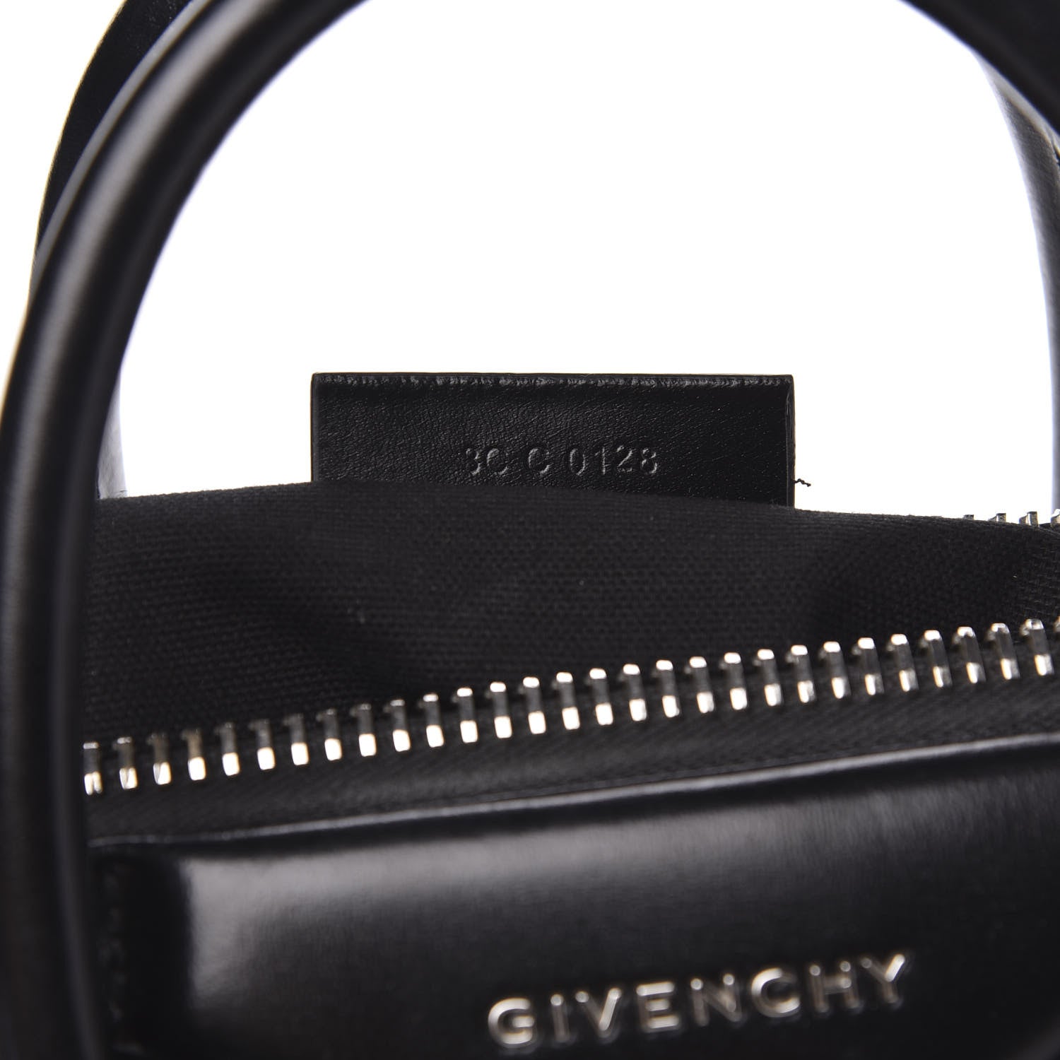 Givenchy Shiny Lord Calfskin Small Antigona Black 7 of 10