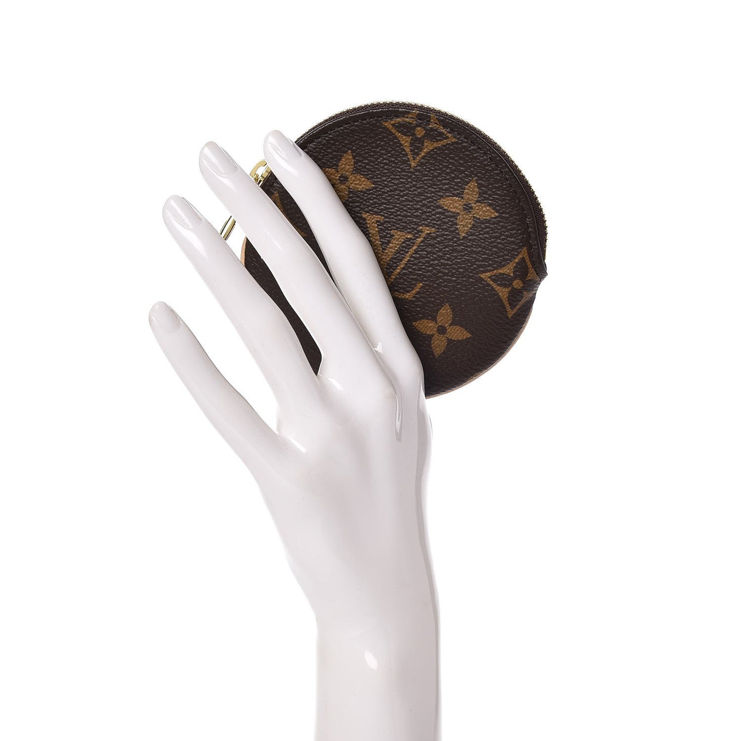 Monogram Round Coin Purse