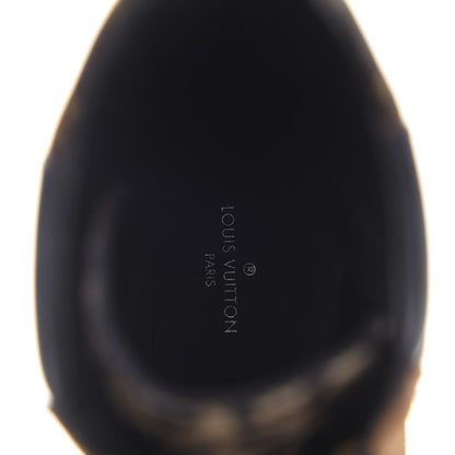 Louis Vuitton Suede Calfskin Monogram Laureate Platform Desert Boots 36 Cognac 7 of 9
