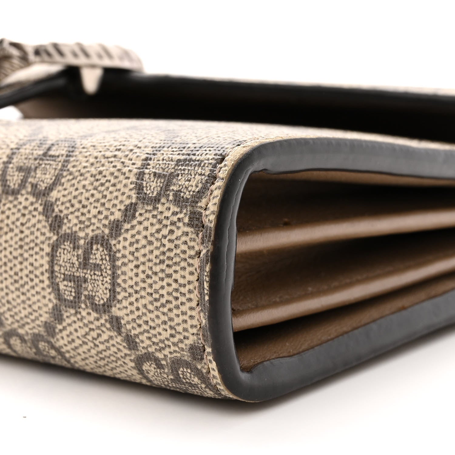 Gucci GG Supreme Monogram Mini Dionysus Chain Wallet Beige Taupe 10 of 15