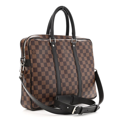 Louis Vuitton Damier Ebene Porte-Documents Voyage PM 3 of 13