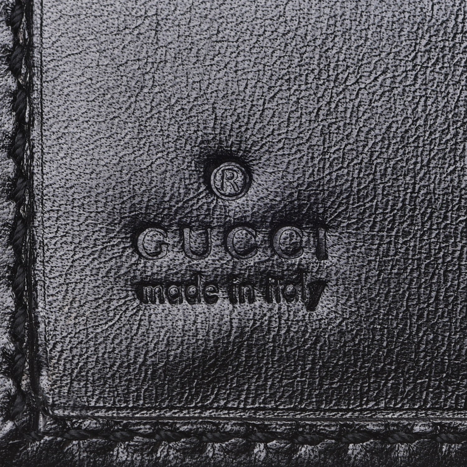 Gucci Calfskin Web Bi-Fold Wallet Black 6 of 8
