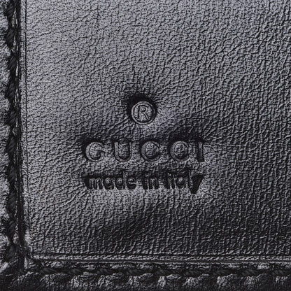Gucci Calfskin Web Bi-Fold Wallet Black 6 of 8