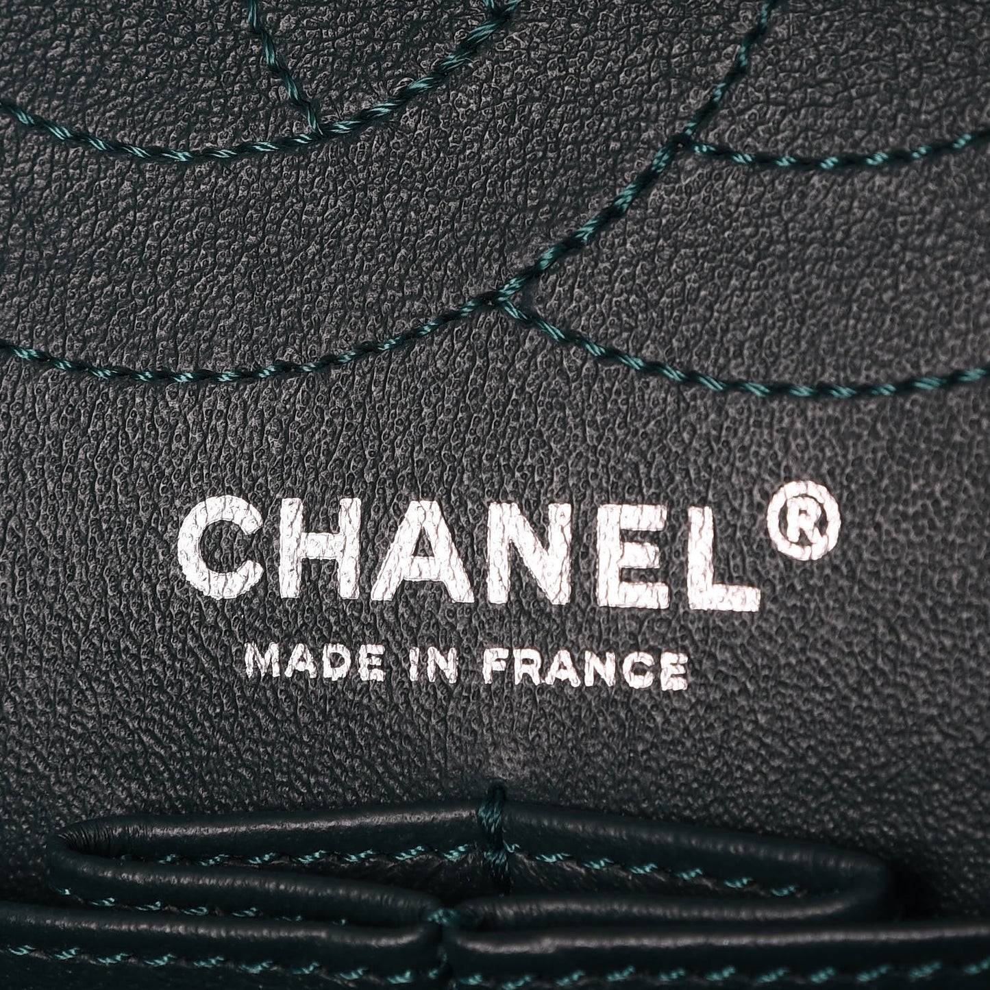 Aged Calfskin 2.55 Reissue 226 Flap Dark Green