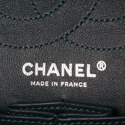 Chanel Aged Calfskin 2.55 Reissue 226 Flap Dark Green 7 of 8