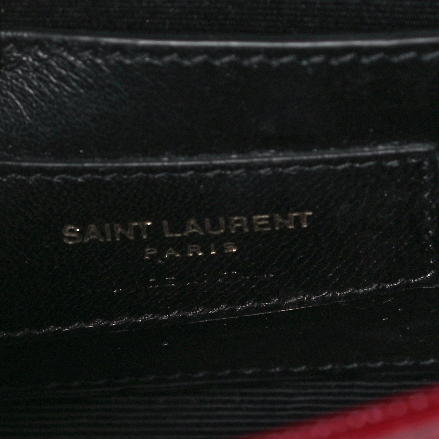 Saint Laurent Grain De Poudre Small Monogram Kate Satchel Oxblood 7 of 11