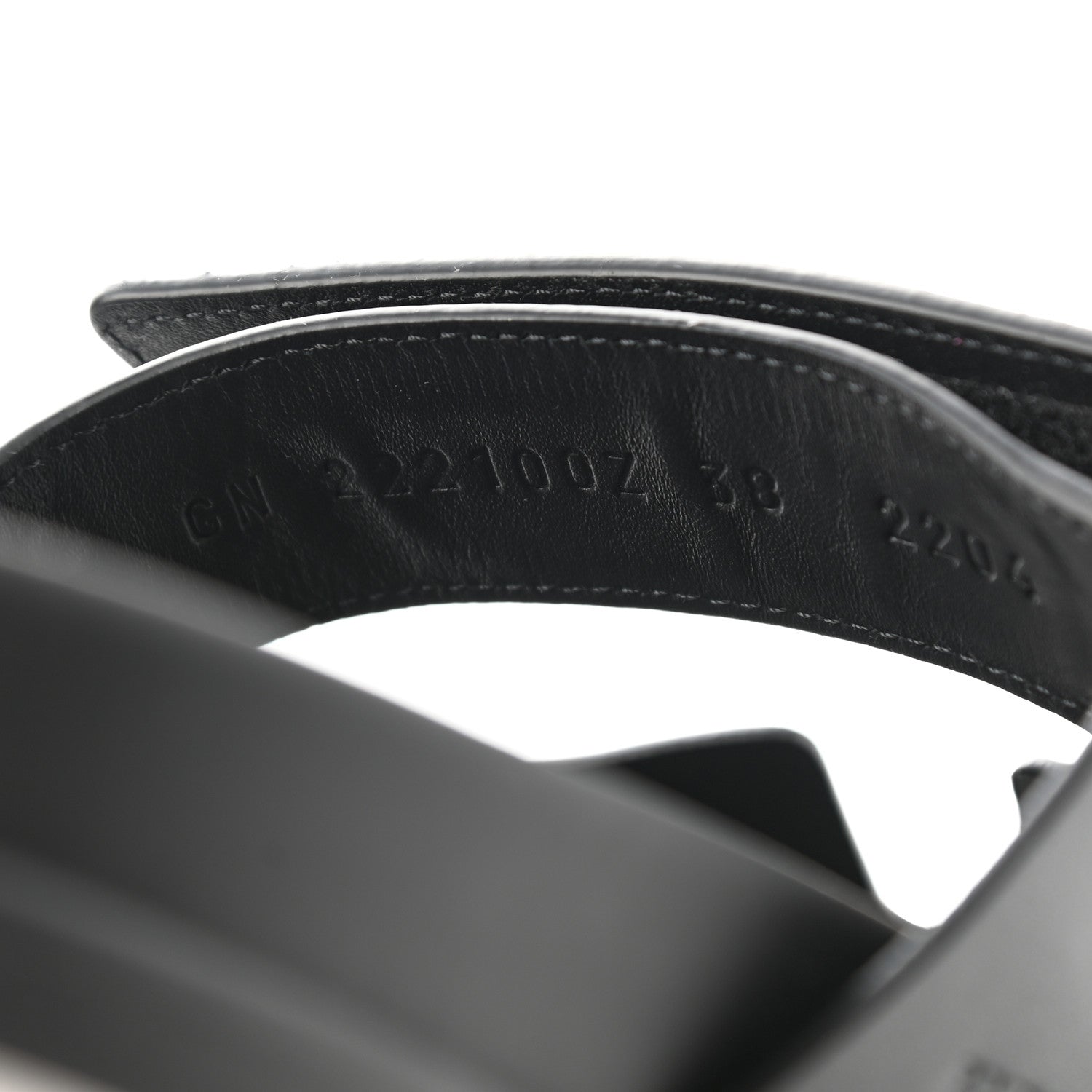 Hermes Calfskin Womens Chypre Sandals 38 Black 8 of 9