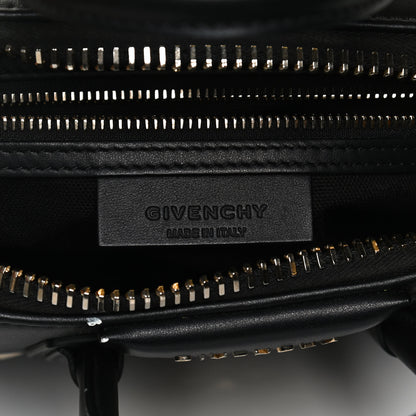 Givenchy Calfskin Triangle Studded Small Antigona Black 6 of 15