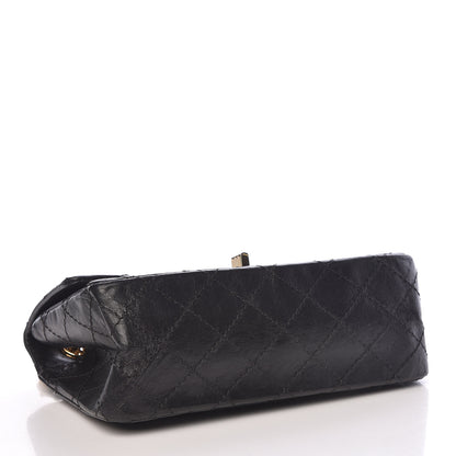 Chanel Aged Calfskin Quilted 2.55 Reissue Mini Flap Black 4 of 16