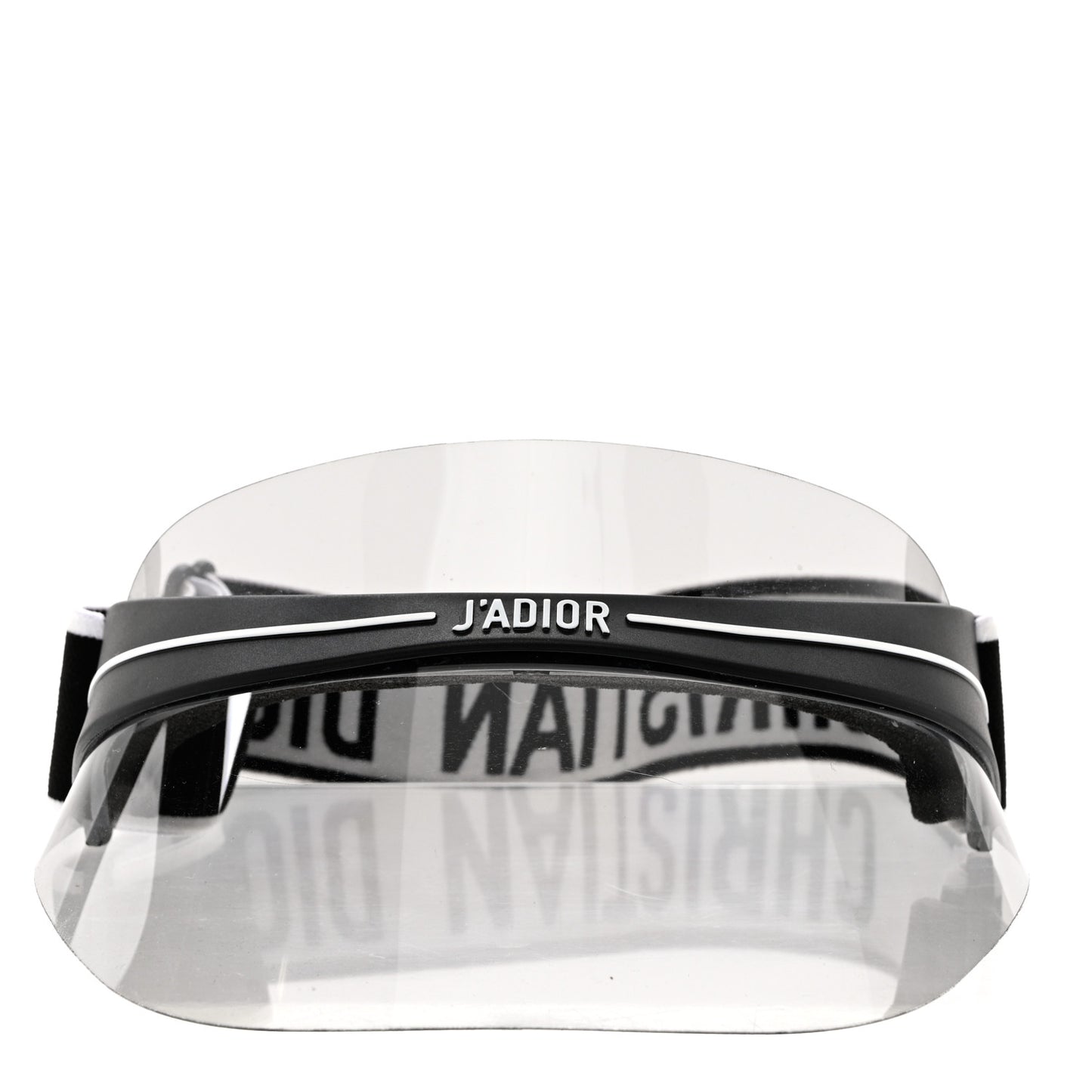 Mirrored DiorClub1 Sun Visor Black