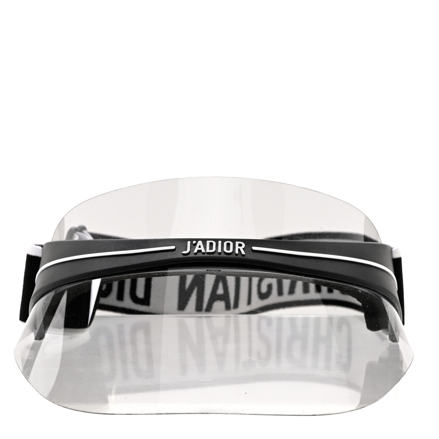 Christian Dior Mirrored DiorClub1 Sun Visor Black 3 of 11