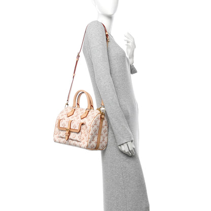 Louis Vuitton Monogram Fall for You Speedy Bandouliere 25 Beige Clair 2 of 9