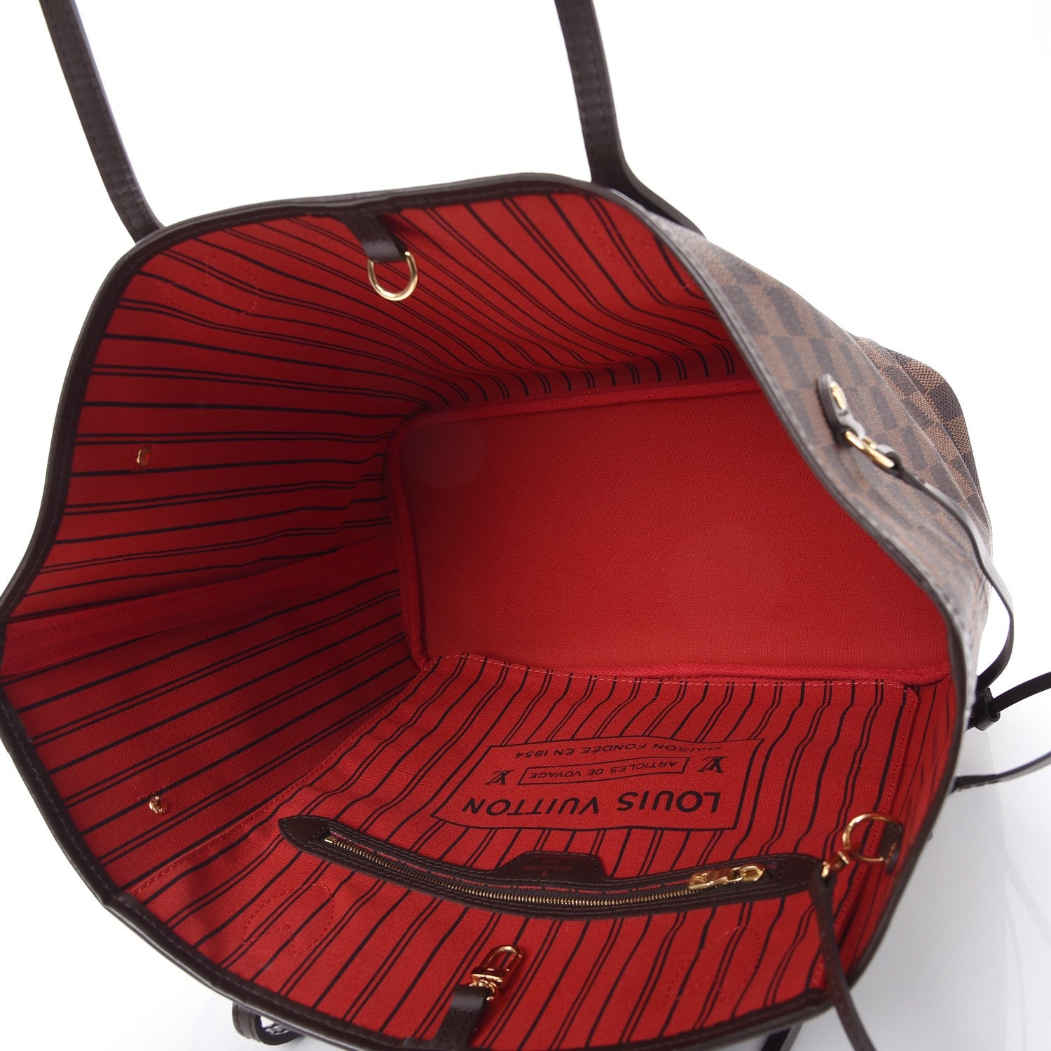 Louis Vuitton Damier Ebene Neo Neverfull MM 6 of 9
