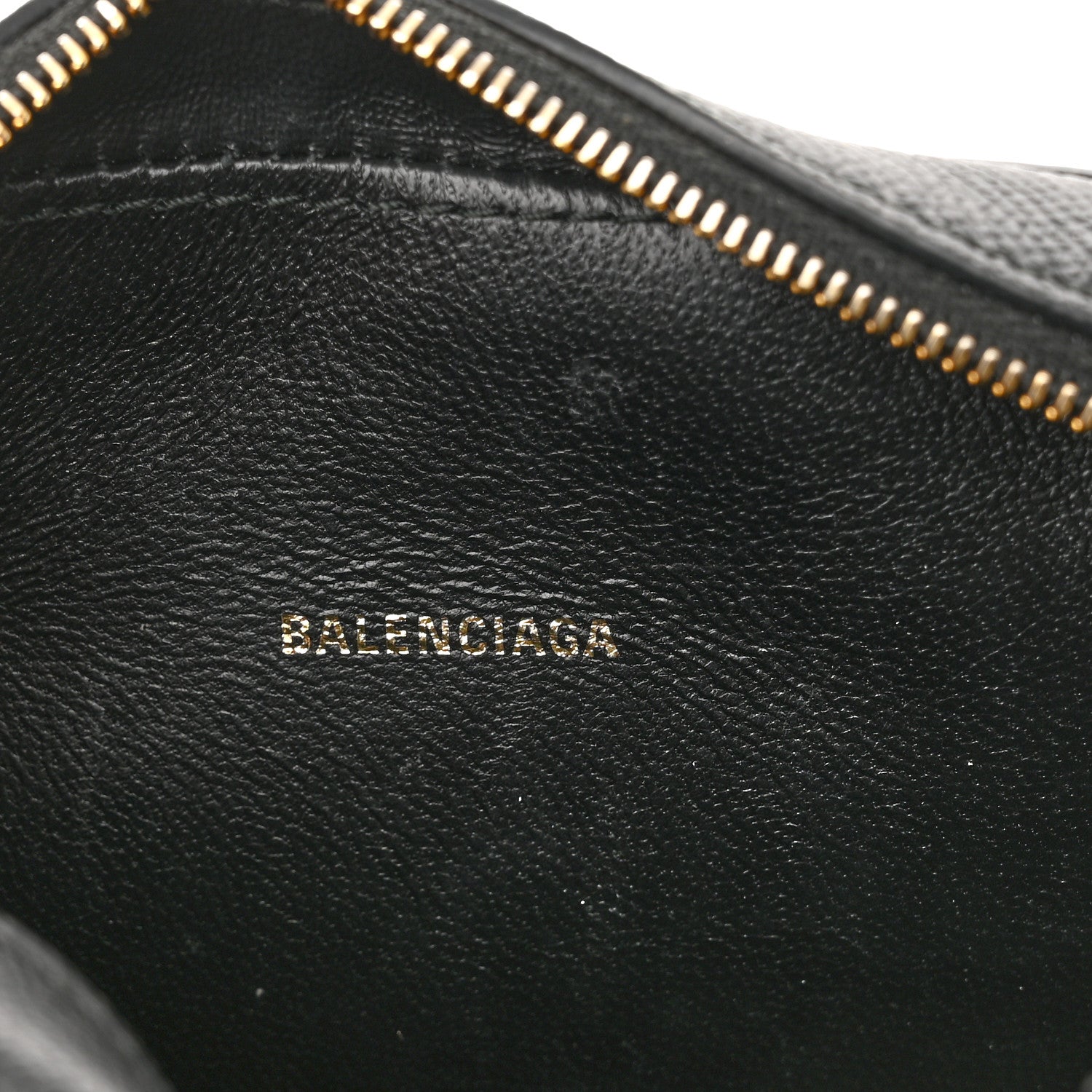 Balenciaga Signature Grained Calfskin Logo XS Ville Camera Bag Black White 6 of 10