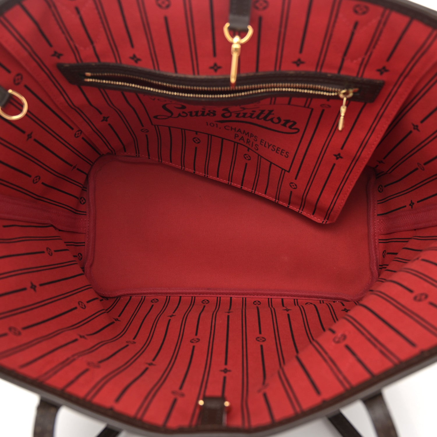 Louis Vuitton Damier Ebene Neverfull MM 5 of 12
