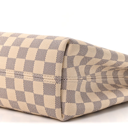 Louis Vuitton Damier Azur Graceful PM Rose Ballerine 8 of 12