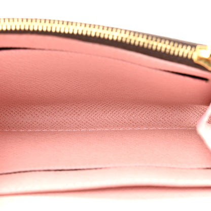 Louis Vuitton Damier Ebene Rosalie Coin Purse Rose Ballerine 5 of 8