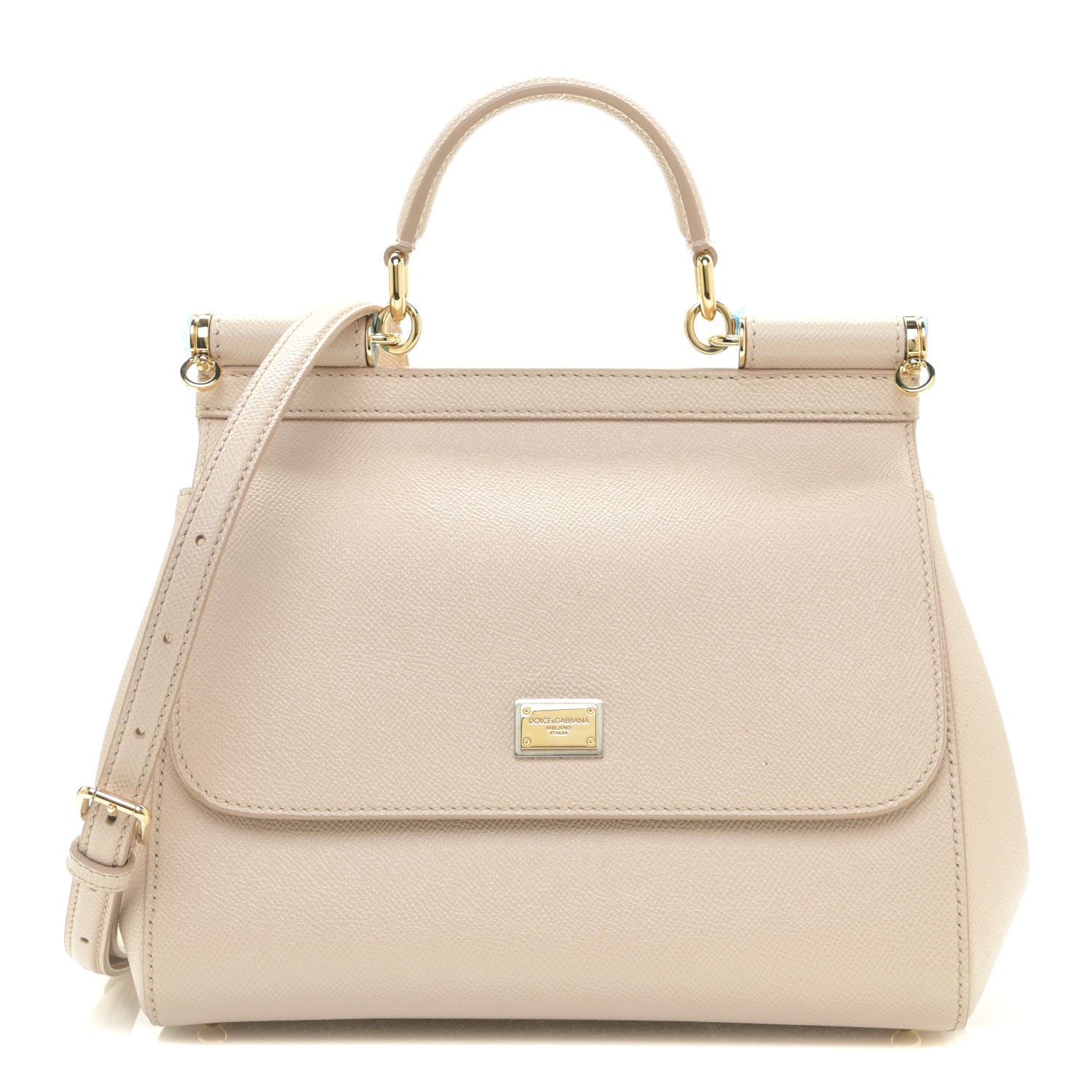 Dolce & Gabbana Dauphine Medium Miss Sicily Satchel Beige 1 of 13