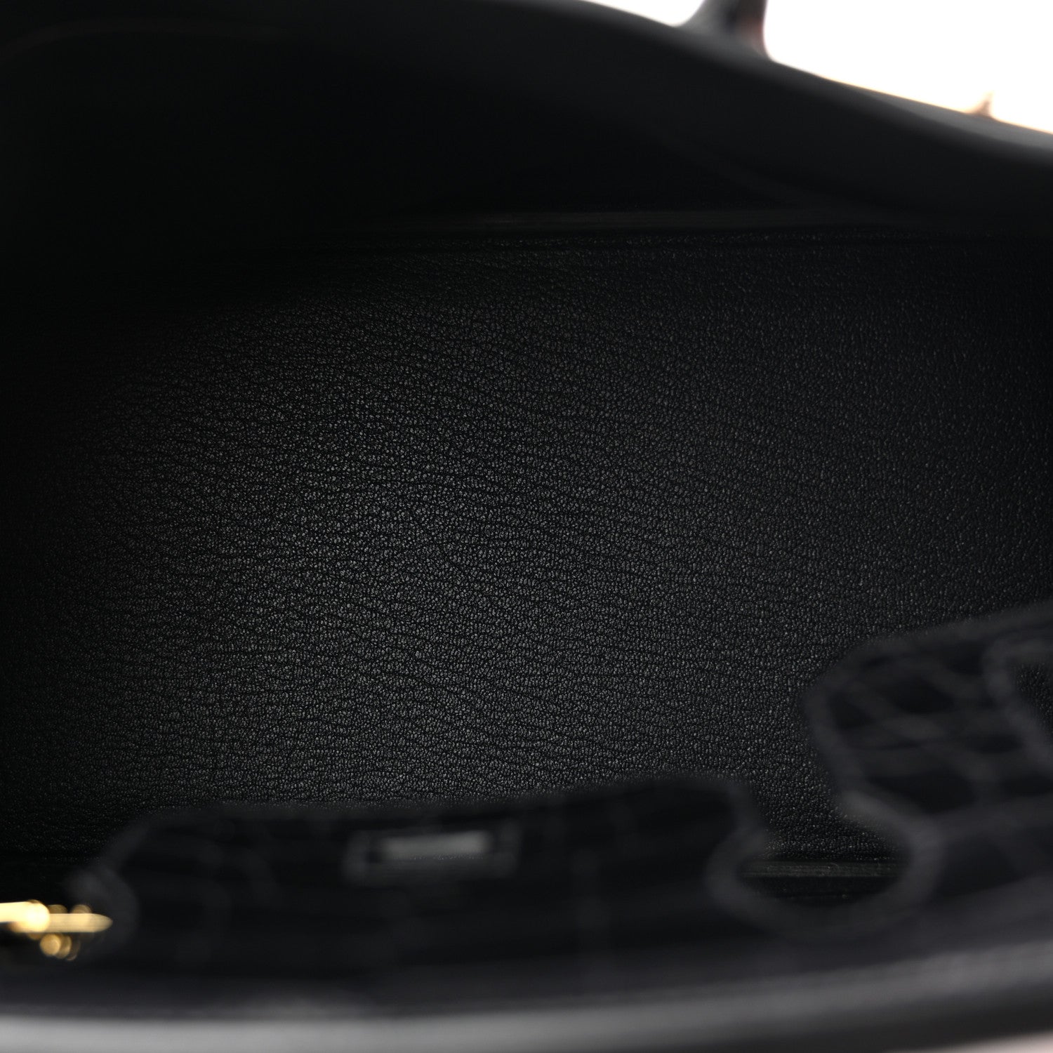 Hermes Togo Matte Alligator Birkin Touch 30 Black 5 of 11