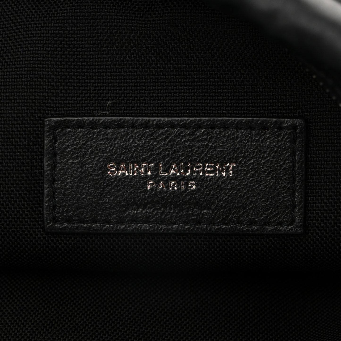 Nylon Logo Nuxx Body Belt Bag Black