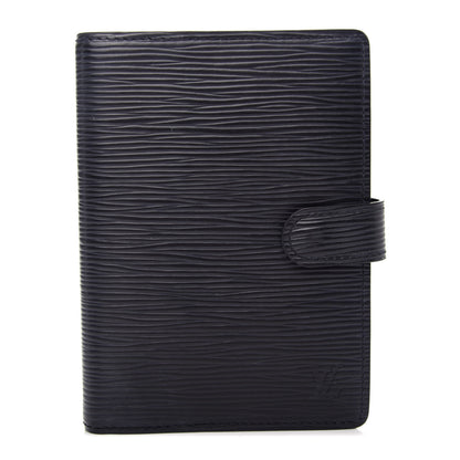 Louis Vuitton Epi Small Ring Agenda Cover Black 1 of 6