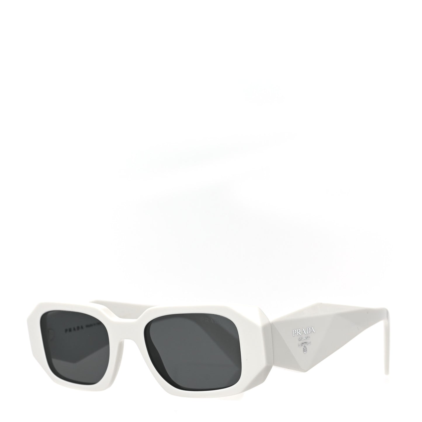 Acetate Symbole Sunglasses SPR 17W White