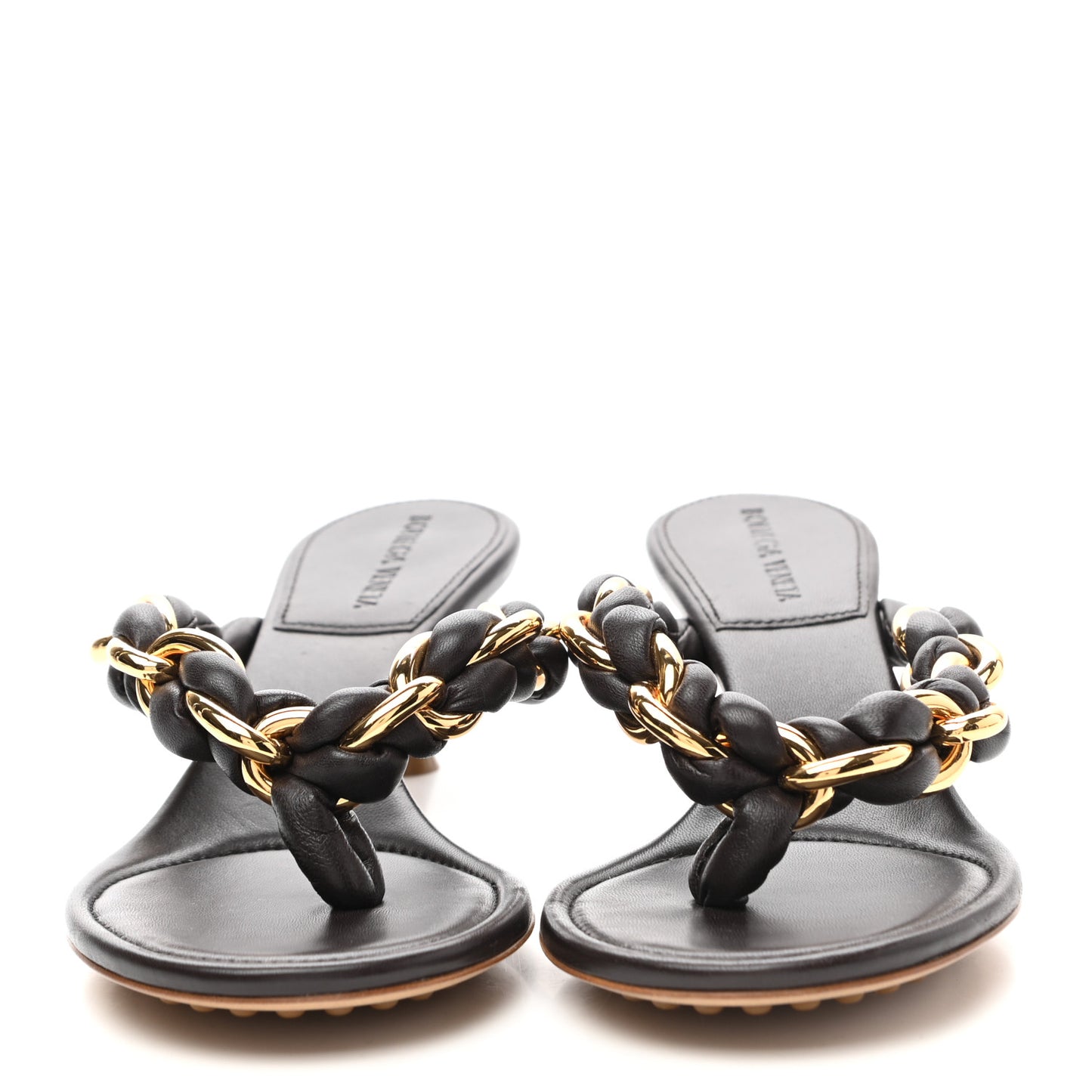 Nappa Dot Sandals 37.5 Fondant