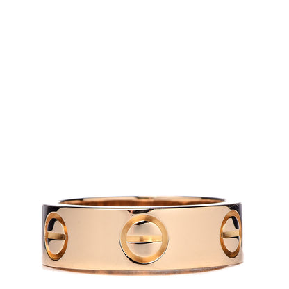 Cartier 18K Yellow Gold 5.5mm LOVE Ring 47 4 1 of 5