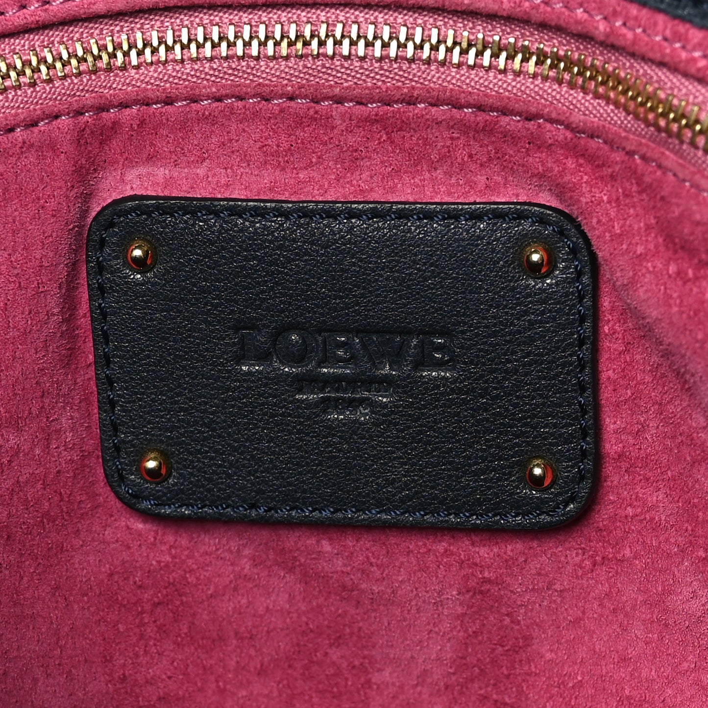 Nappa Aire Tote Navy