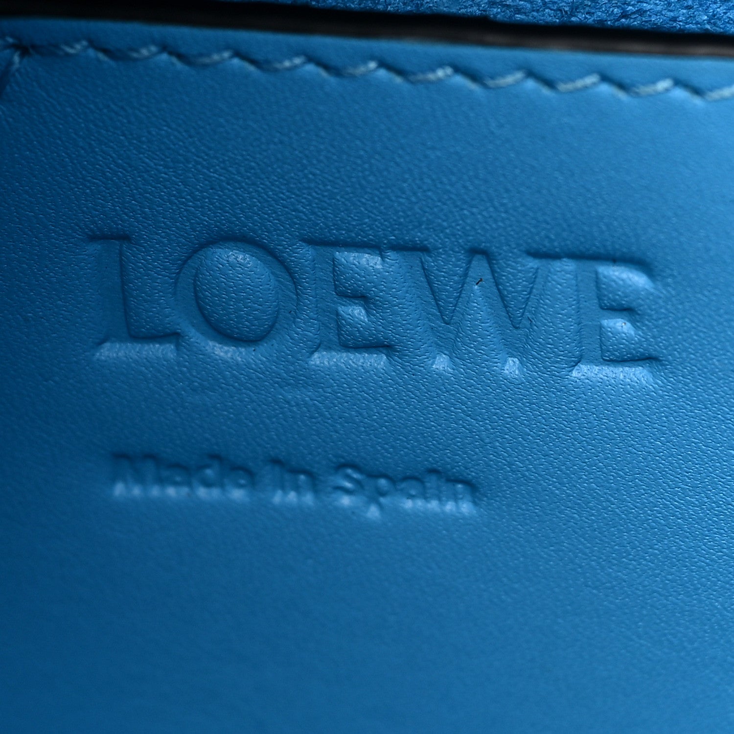 Loewe Calfskin Medium Balloon Bucket Bag Topaz Black 6 of 16