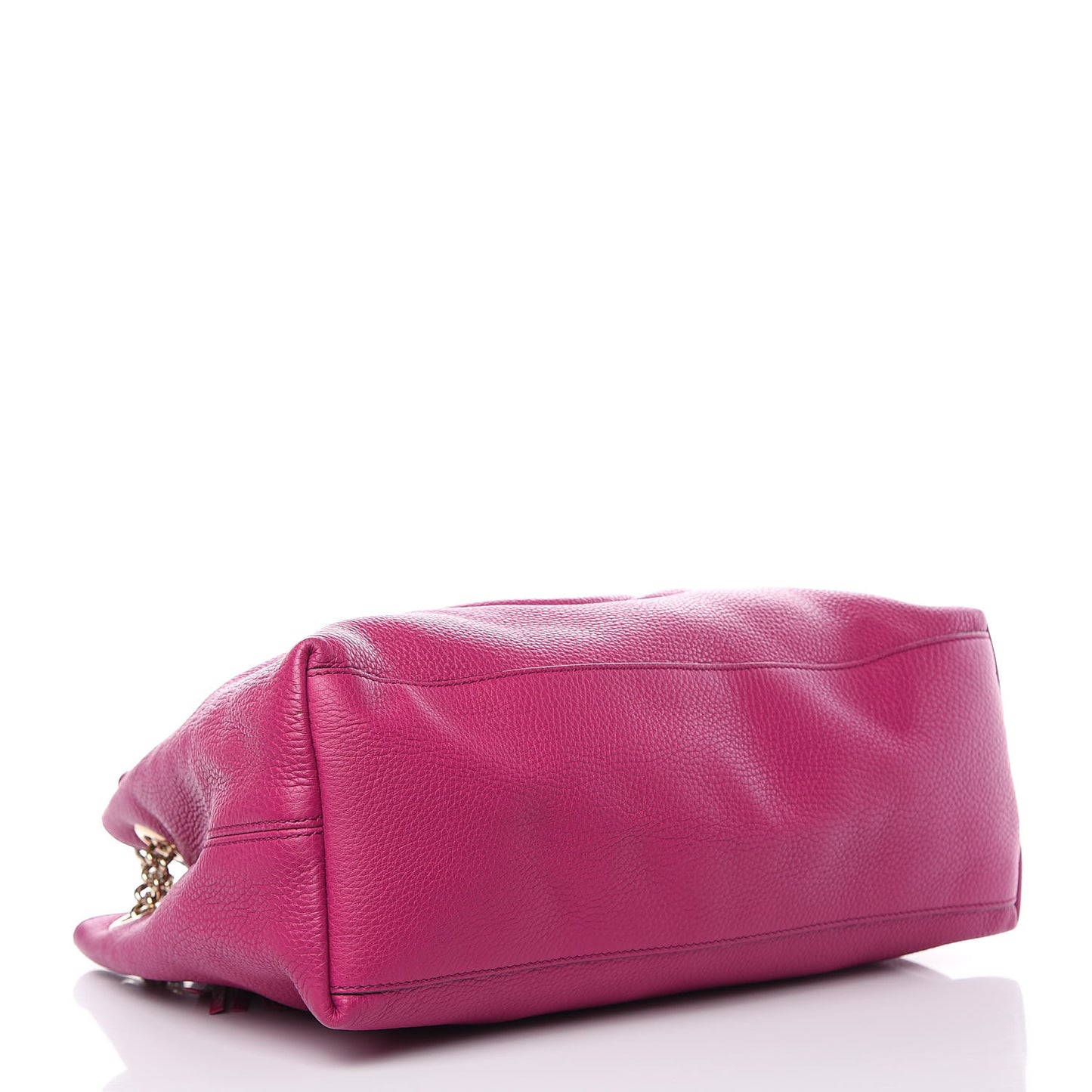 Cellarius Calfskin Medium Soho Chain Shoulder Bag Bright Bouganville