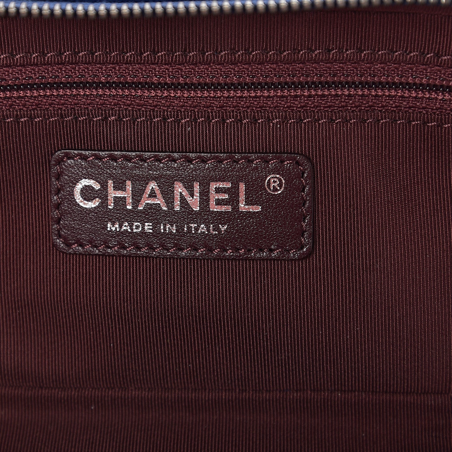 Chanel Lambskin Quilted Mini Coco Boy Camera Bag Blue 5 of 9