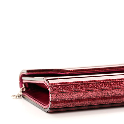 Jimmy Choo Acrylic Glitter Micro Candy Clutch Red 8 of 9