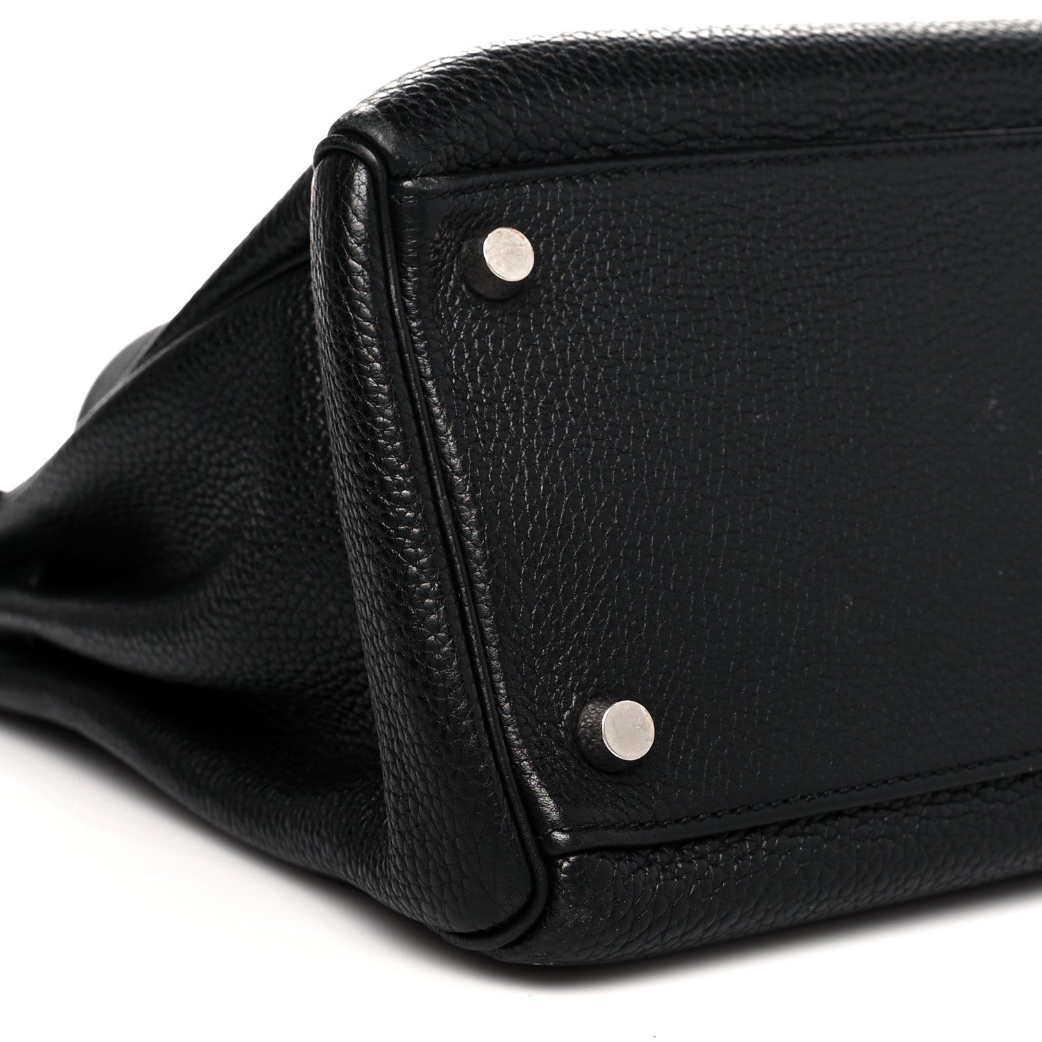 Hermes Taurillon Clemence Kelly Retourne 32 Black 10 of 12