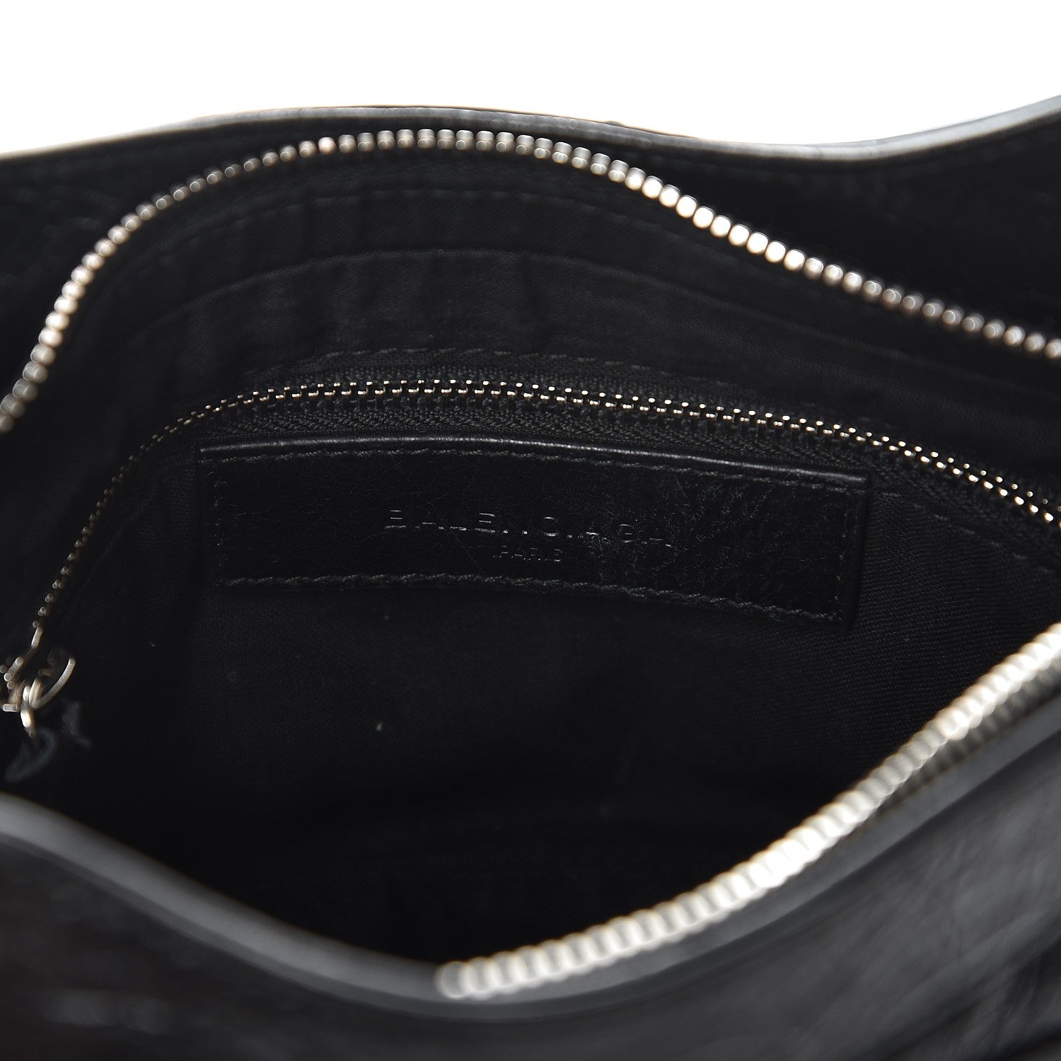 Balenciaga Agneau Classic Silver Hardware Hip Black 6 of 7