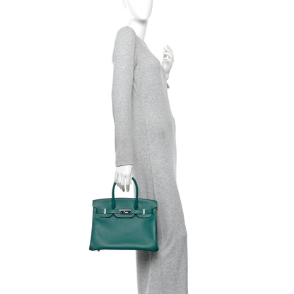 Hermes Epsom Birkin 30 Malachite 2 of 12