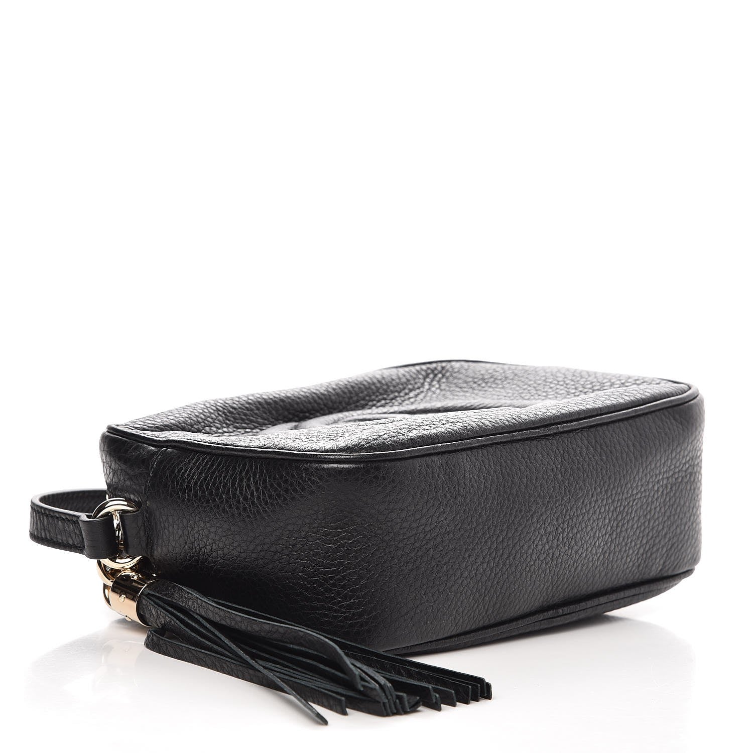 Gucci Pebbled Calfskin Small Soho Disco Bag Black 4 of 7