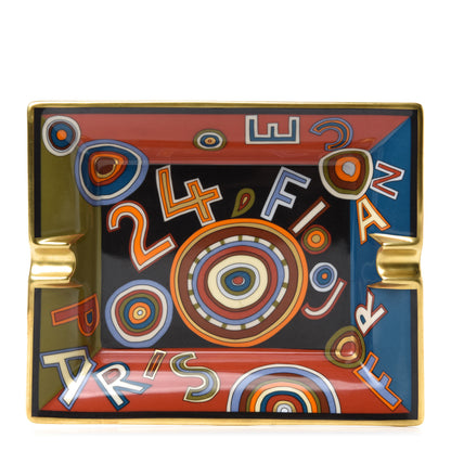 Hermes Porcelain Tohu Bohu Ashtray 1 of 5